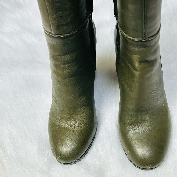 Kenneth Cole Green Tall Leather Boot - Picture 4 of 7